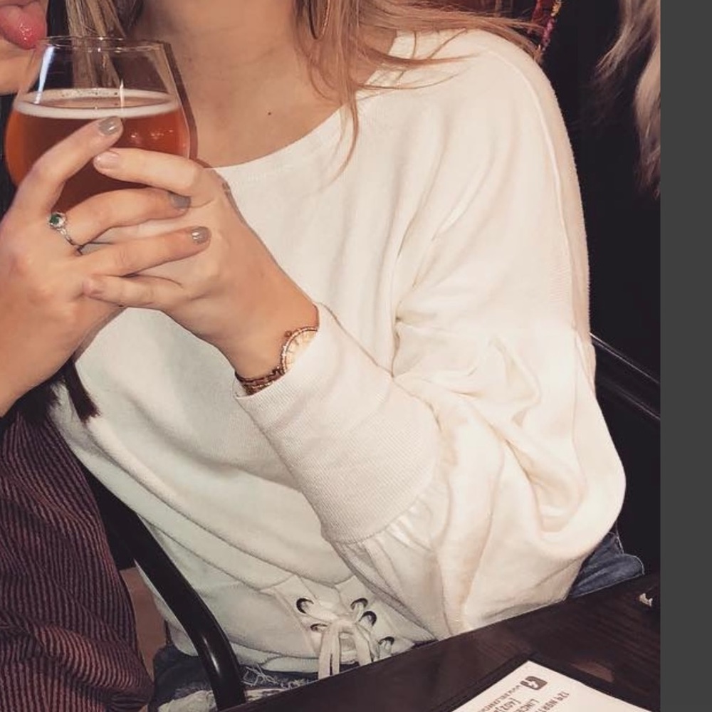Ivory express sweater
